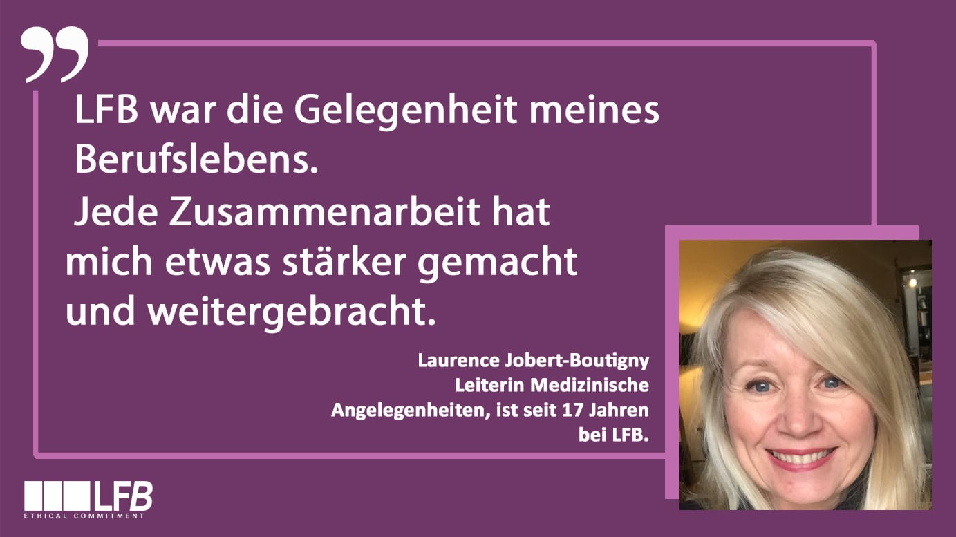 „LFB war die Gelegenheit meines Berufslebens. Jede Zusammenarbeit hat mich etwas stärker gemacht und weitergebracht.