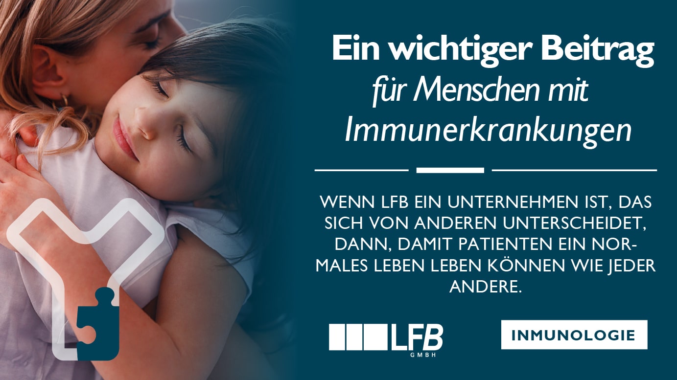LFB-Immunologie leistet so einen wichtigen Beitrag für Menschen, die mit Immunkrankheiten leben.